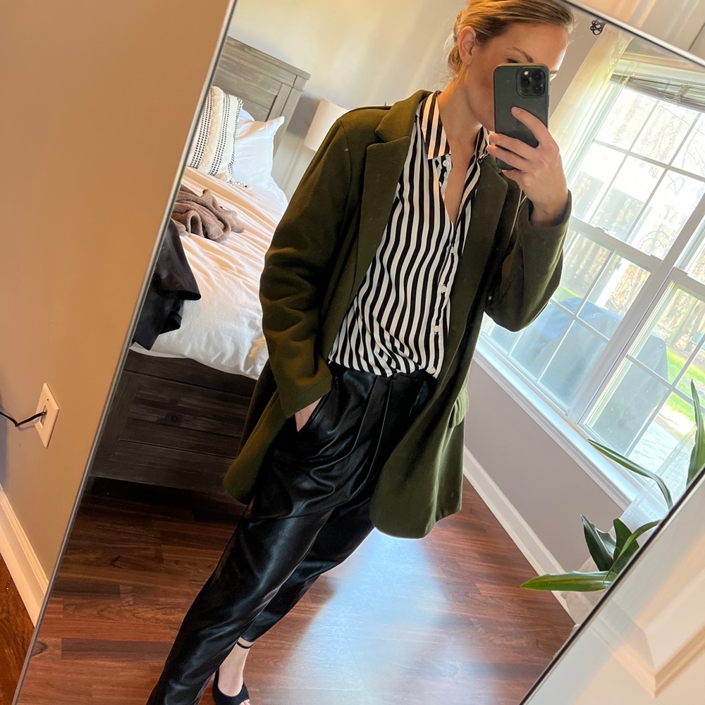 Stripped button down